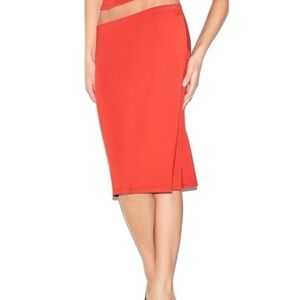 Skims Smooth Lounge Midi Skirt in Terra — NWT — Size XS